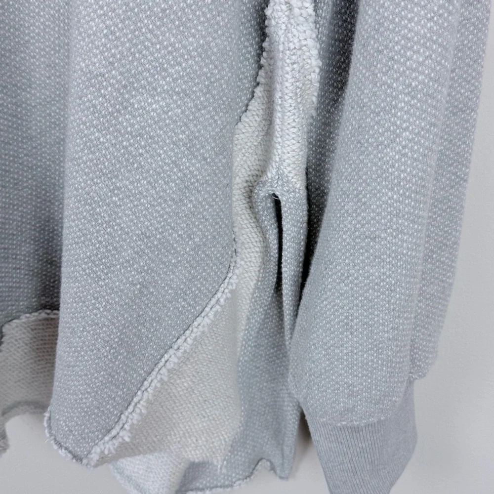 We The Free  Wonderful Pullover Sweater Slouchy Oversized Heather Gray  Large - Picture 14 of 16